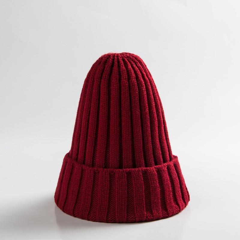 Modern Luxury Solid Baby Boy Girl Autumn Winter Beanie Warm Cap For Kids In Elegant Design