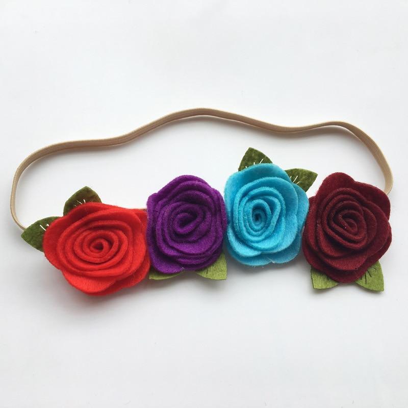 Modern Baby Headband Flower Girls Bows for Baby Girls Kids Headbands Turban Newborn