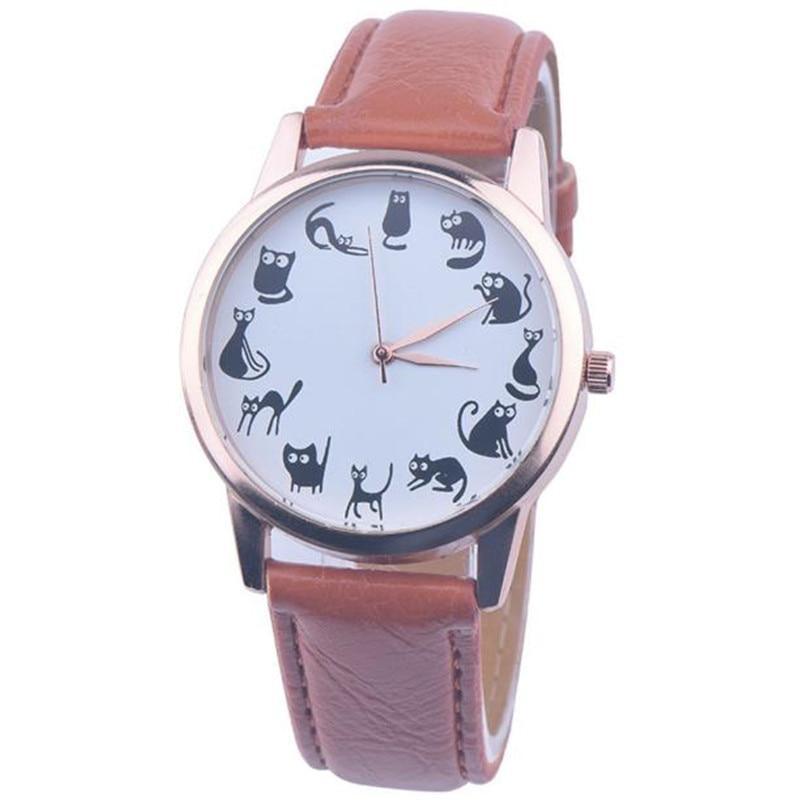 Women Cat Watch Classic Quartz Watch Casual Watch in 8 Colors For Women Ladies and Girls