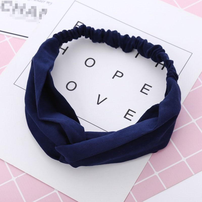 Cute Baby Girl Headbands Twisted Knotted Elastic Kids Hair Bands Turban Soft Children Head Bands for Baby Girls Hair Accessories