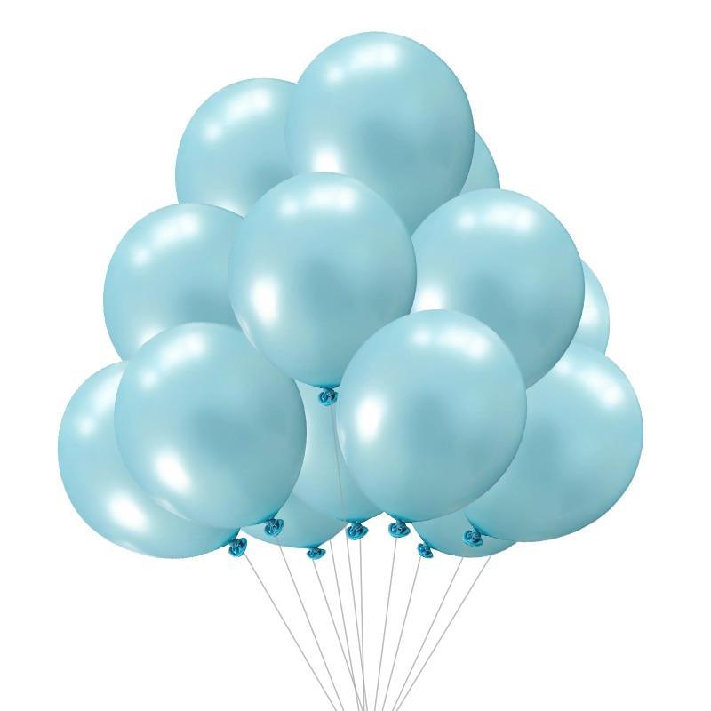 Luxury Shiny 20pcs Happy Birthday Party Balloons In Several colors Latex Balloon Birthday Party Decorations Kids toy Wedding Baby Shower Air globos