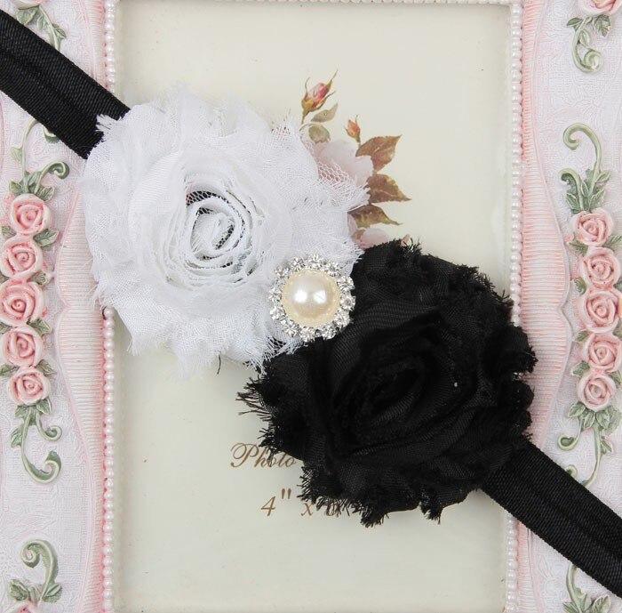 Handmade Flower Newborn Headwear Head Wrap Band Hairband Gift Toddlers For Baby Girls
