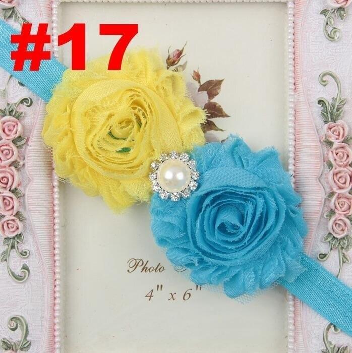 Handmade Flower Newborn Headwear Head Wrap Band Hairband Gift Toddlers For Baby Girls
