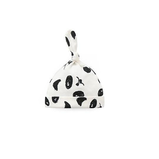 Modern Printed Newborn Boys and Girls Cap Hats Photography Props Cap Accessories For Sleeping For Childrens