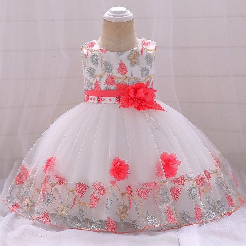 Luxury Elegant Handamde Girls Baby Dresses Lace Tulle Baptism Dresses for  Party and  Wedding Baby Clothing Dress
