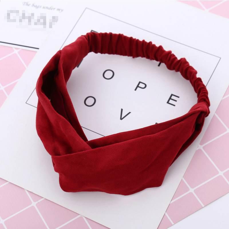 Cute Baby Girl Headbands Twisted Knotted Elastic Kids Hair Bands Turban Soft Children Head Bands for Baby Girls Hair Accessories