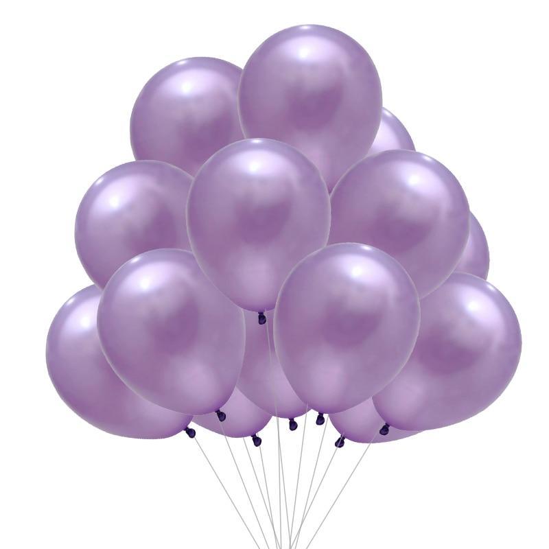 Luxury Shiny 20pcs Happy Birthday Party Balloons In Several colors Latex Balloon Birthday Party Decorations Kids toy Wedding Baby Shower Air globos