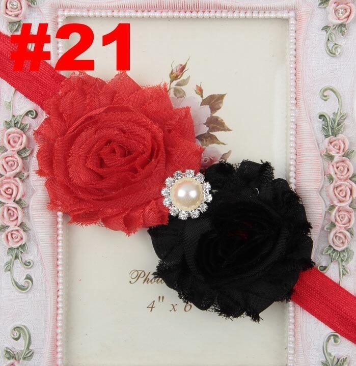 Handmade Flower Newborn Headwear Head Wrap Band Hairband Gift Toddlers For Baby Girls