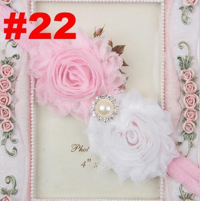Handmade Flower Newborn Headwear Head Wrap Band Hairband Gift Toddlers For Baby Girls