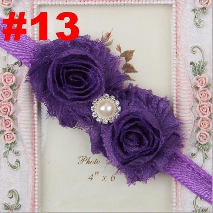 Handmade Flower Newborn Headwear Head Wrap Band Hairband Gift Toddlers For Baby Girls