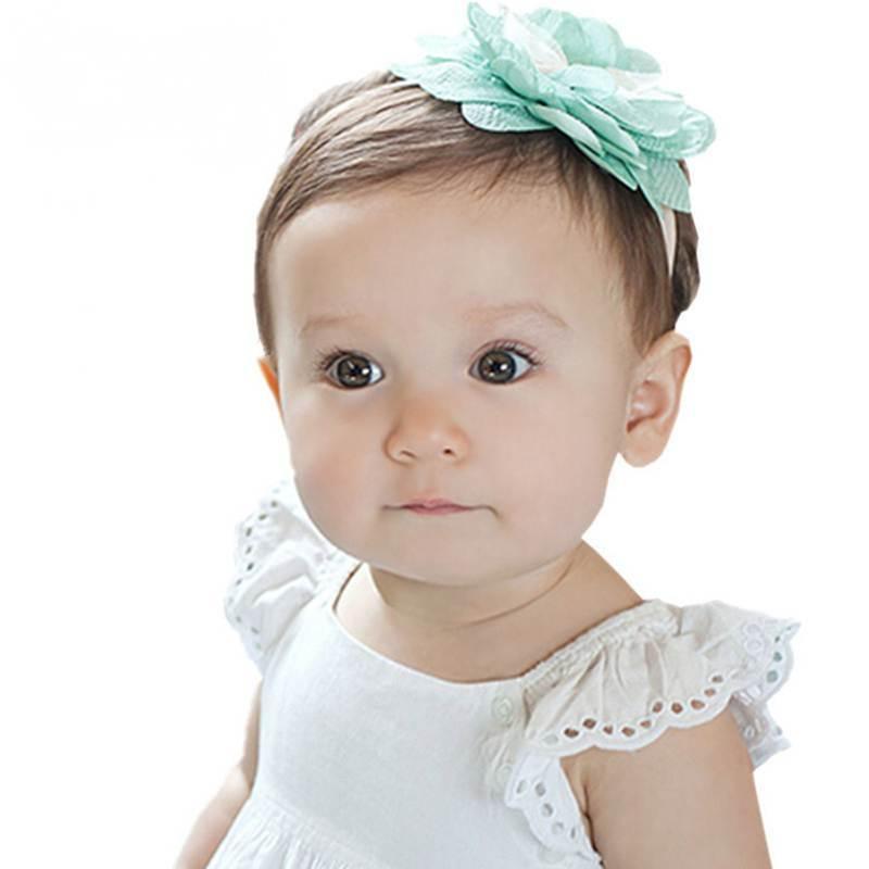 Modern Baby Headband Flower Girls Bows for Baby Girls Kids Headbands Turban Newborn