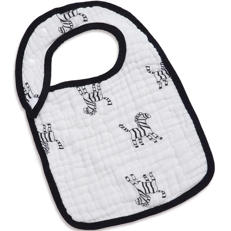 Cotton Baby Burp Cloth For Toddlers Feeding Durable Apron Multi-use Saliva Towel Scarf And Bandana Bibs