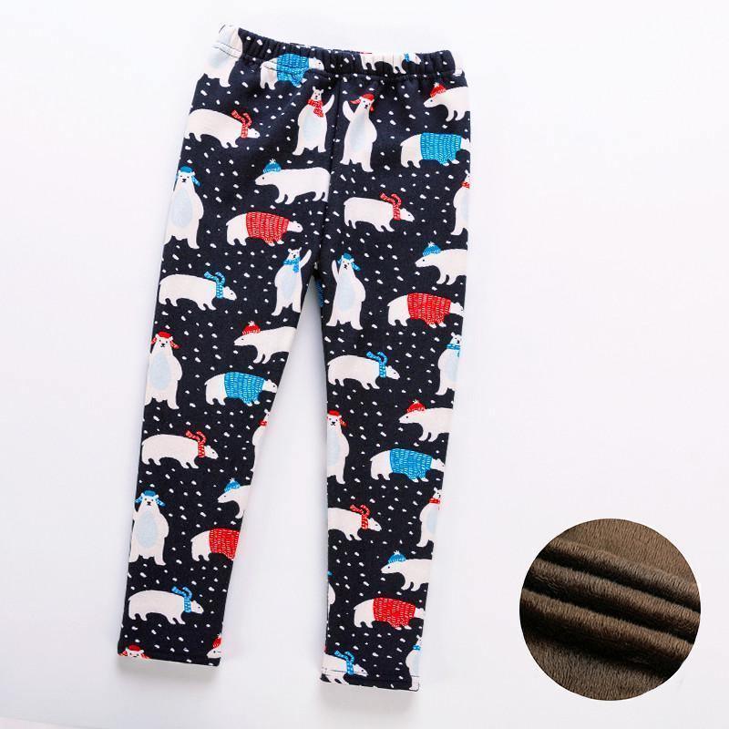 Modern Luxury Fashion Kids Thicken Leggings Girls Autumn Winter Plus Trousers Baby Girls Boys Pants Infantil Children's Clothing For Girls