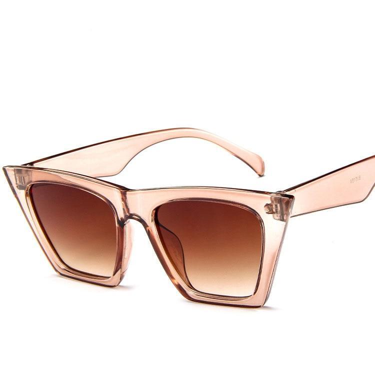 Vintage Luxury Sunglasses for  Women Candy Color Lens Glasses Classic Retro Outdoor Travel Lentes De Sol Mujer Glasses