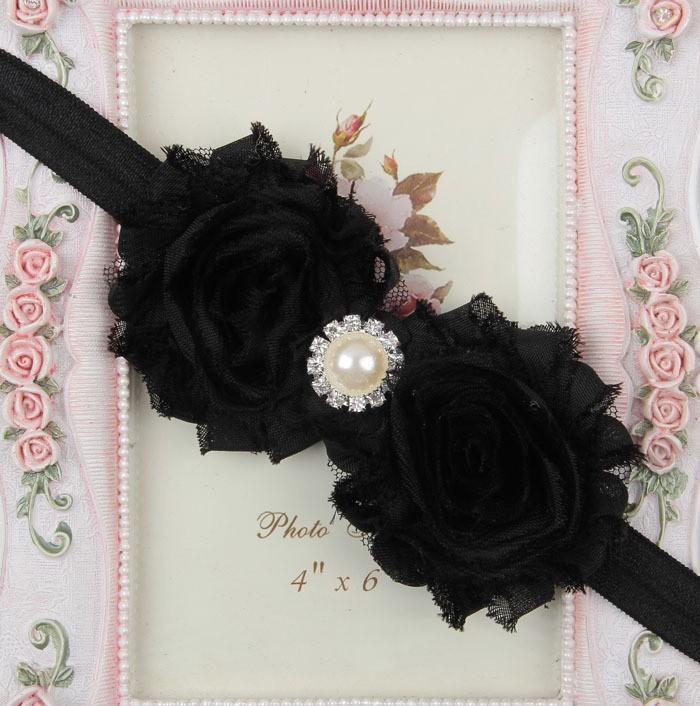 Handmade Flower Newborn Headwear Head Wrap Band Hairband Gift Toddlers For Baby Girls