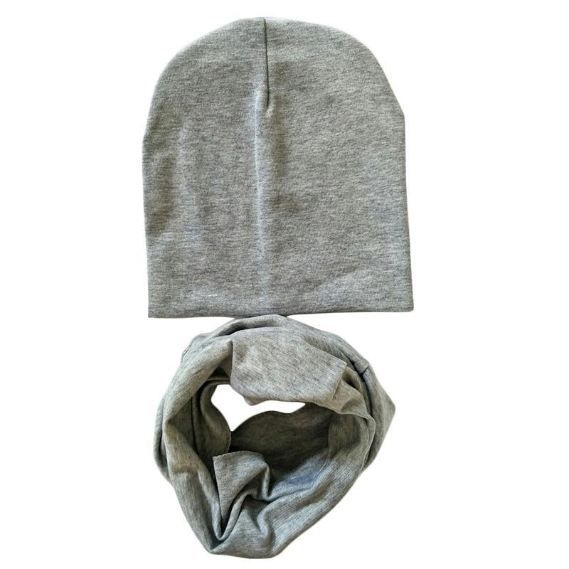 Modern Children Hat Scarf Set Camouflage Print Cotton Baby Beanie Collar for Baby Boy/Girl Cap Kids Warm Hats Scarves Design