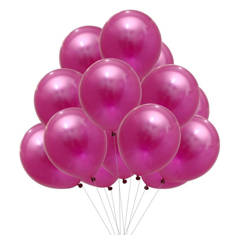 Luxury Shiny 20pcs Happy Birthday Party Balloons In Several colors Latex Balloon Birthday Party Decorations Kids toy Wedding Baby Shower Air globos