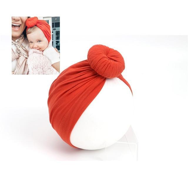 Modern Baby Headband Girl Headbands Cotton Knot Bow Turban Headband Stretchy Baby Bow For Girls