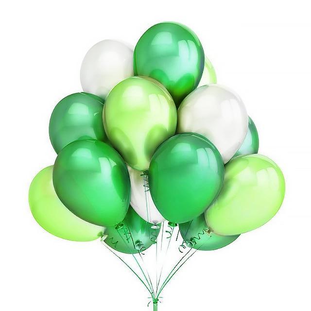 Luxury Shiny 20pcs Happy Birthday Party Balloons In Several colors Latex Balloon Birthday Party Decorations Kids toy Wedding Baby Shower Air globos