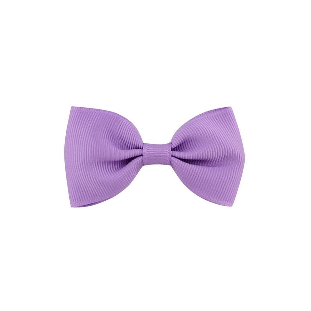 Colorful Mini Bow Tie Hair Clip Small Sweet Solid Ribbon Bow Safety Hair Clips Hairpins Baby Girl Hair Accessories
