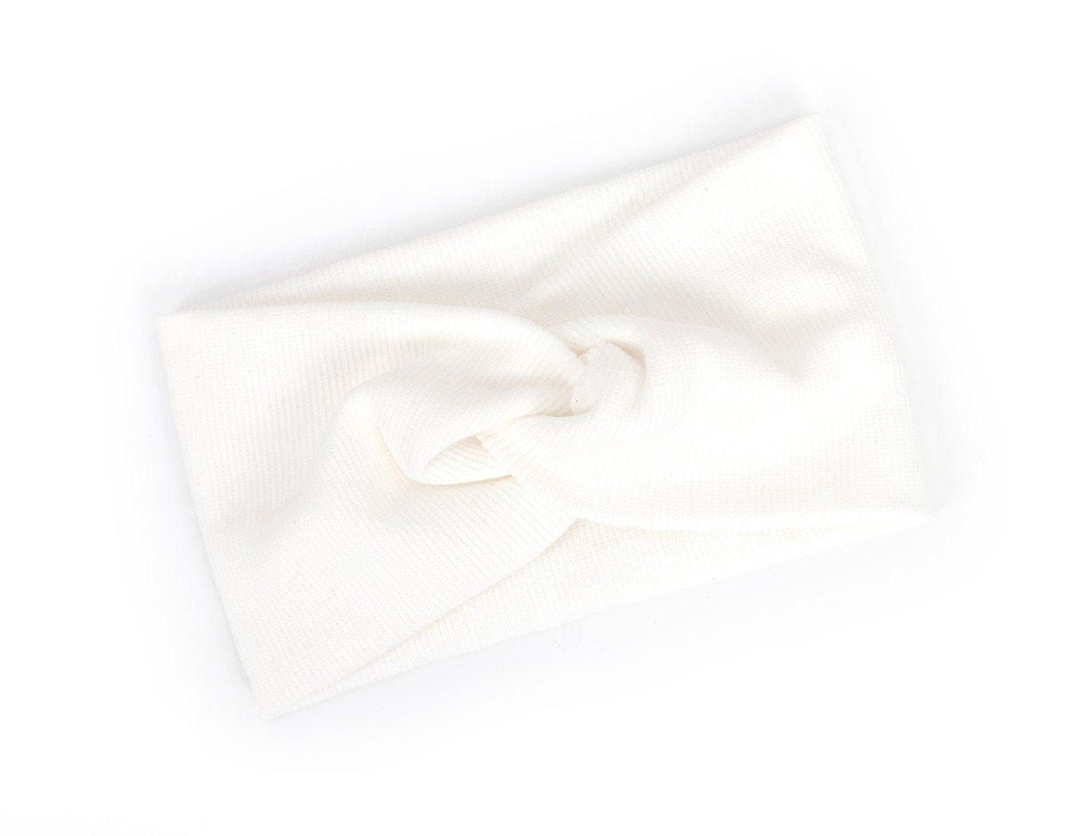 Modern New Trend Girls Winter Autumn Headband Twisted Knotted Soft Elastic Baby Girl Soft Elastic Turban Headband For Girls