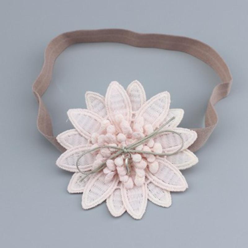 Modern Baby Headband Flower Girls Bows for Baby Girls Kids Headbands Turban Newborn