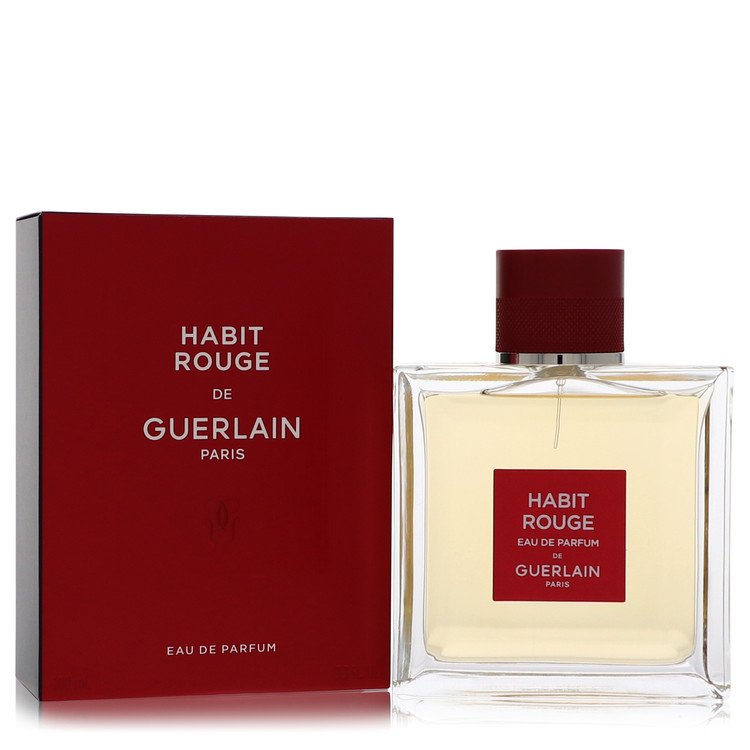 Habit Rouge by Guerlain Eau De Parfum Spray 100 ml für Herren