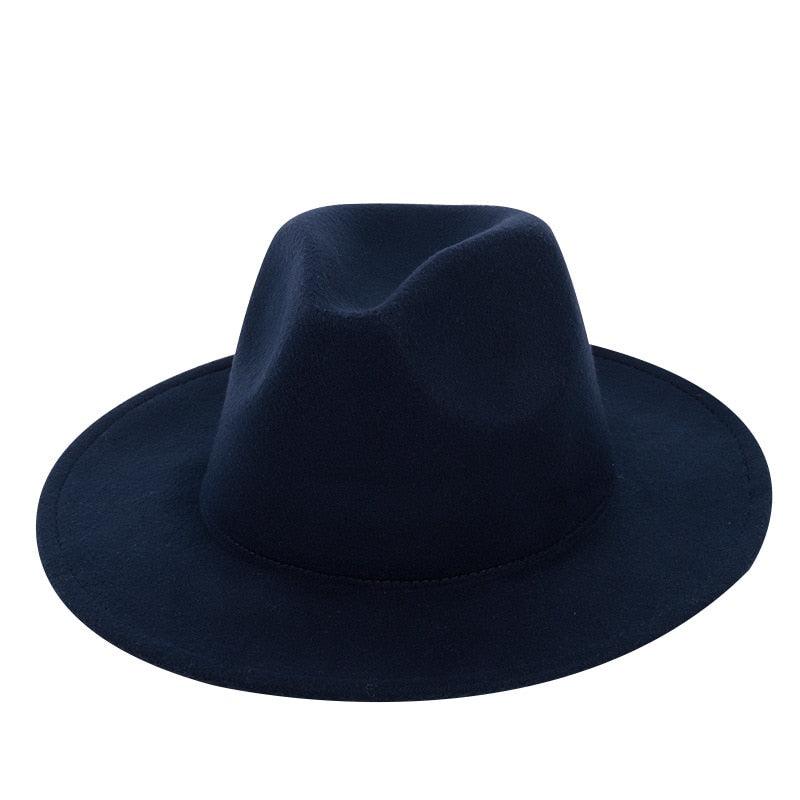 Chapeau Fédora en Coton pour Hommes et Femmes, Chapeaux Fédora de Luxe, Chapeaux Fédora à Large Bord, Chapeau Élégant pour Hommes et Femmes, Hiver, Automne, Chapeau à Large Bord, Protection UV, Chapeaux de Fête
