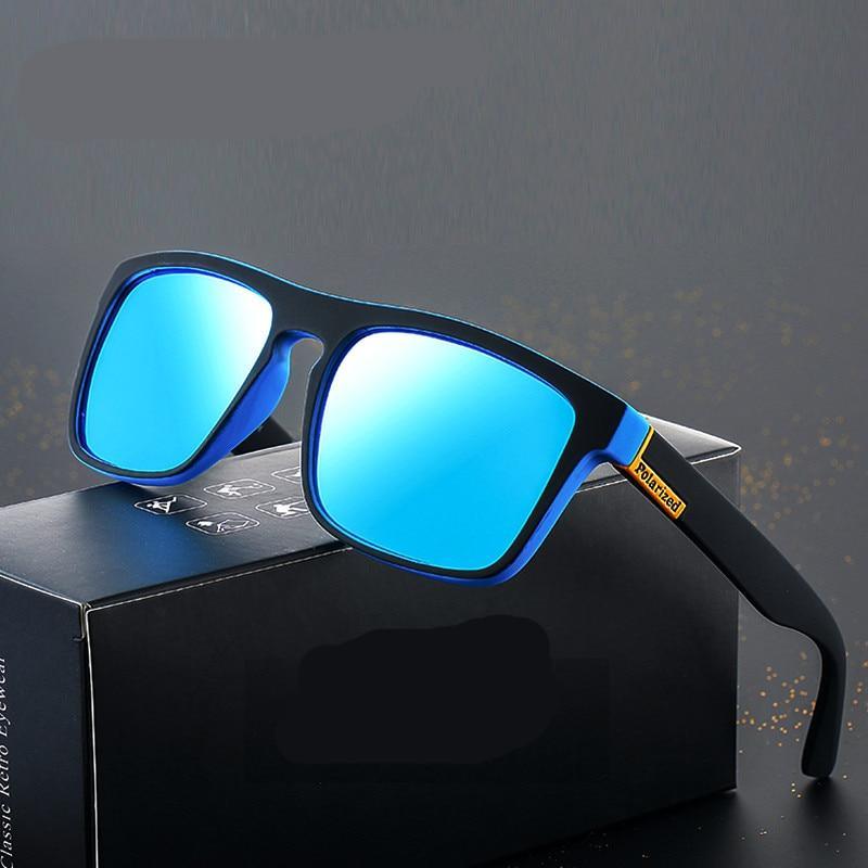Nouvelles lunettes de soleil carrées polarisées rétro et classiques unisexe pour femmes et hommes avec protection UV400, lunettes de sport pour la conduite