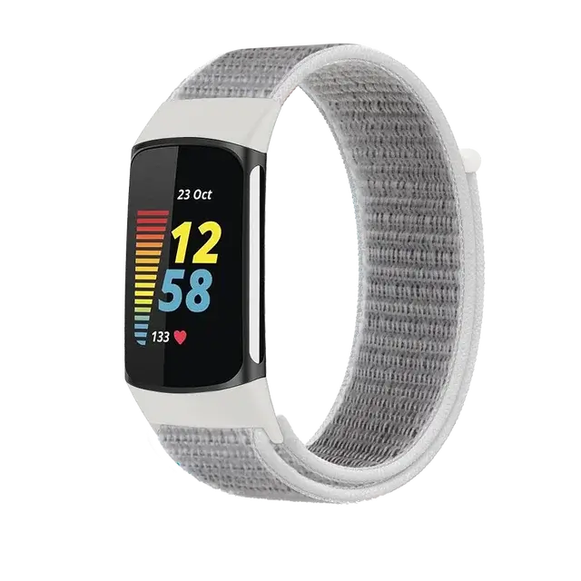 Fitbit Charge 5 6 Nylon-Klettverschluss-Band – Robustes, bequemes Armband