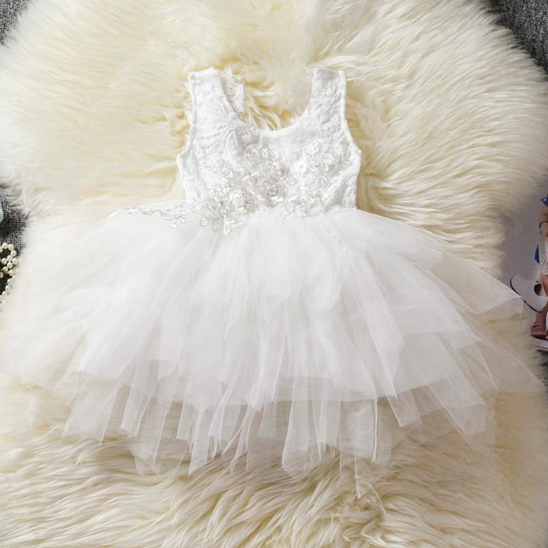 Luxury Toddler Girl Baby Clothing Dresses For 1 Year Birthday Christening Lace Girls Tulle  Infant Party Cake Smash Outfit Dress for Girls 1-6 Years