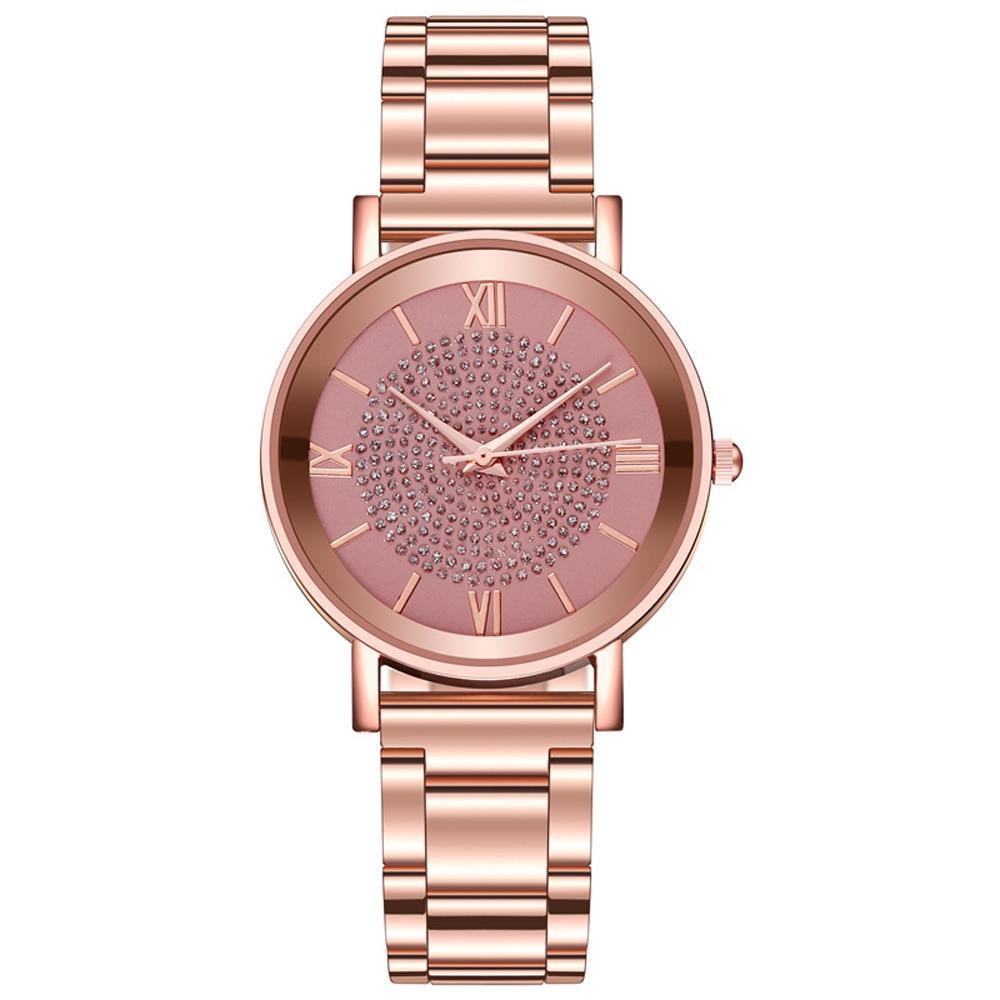 New STEVVEX Women Watches 2020 Trend Luxury Style Diamond Rose Gold Ladies Wrist Watches Magnetic Women Bracelet Watch For Women and Girls