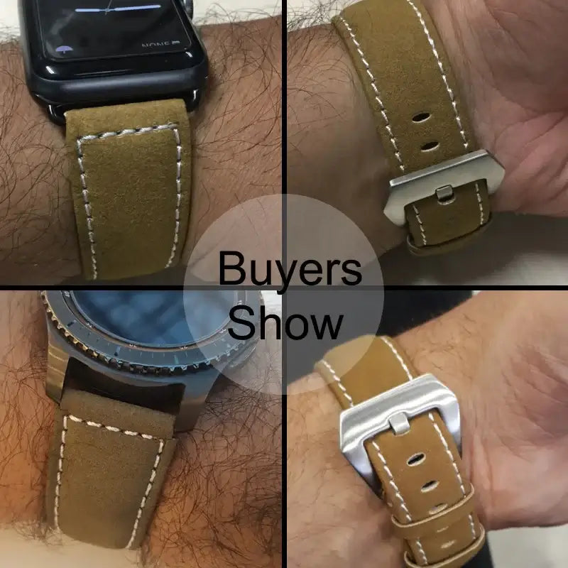 Bracelet en cuir Suunto - Design classique et durable