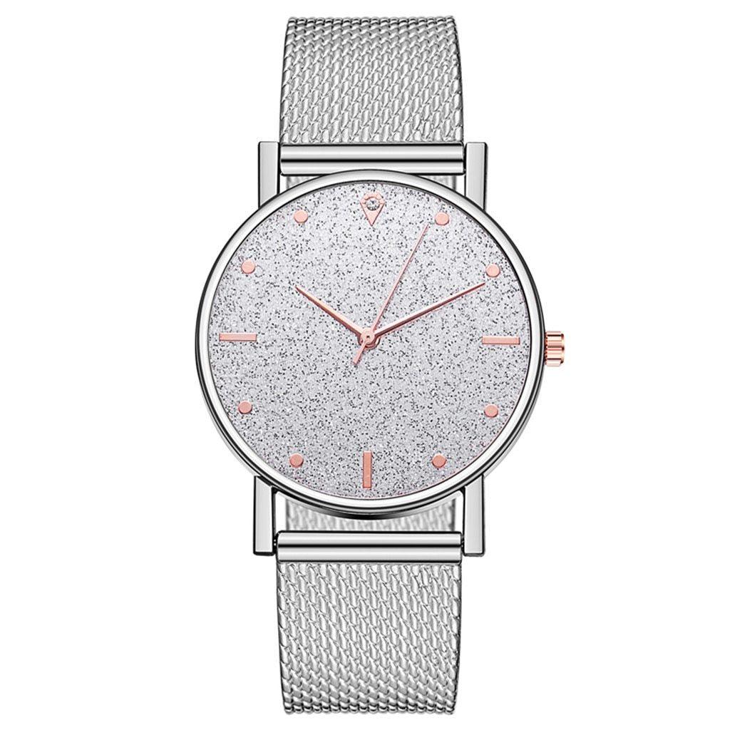 Cusual Ladies Watch Romantic Starry Sky Dial Women's Quartz Fashion Wristwatch  For Women and Girls
