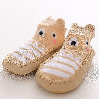 Baby Socks With Rubber Soles Infant Sock Newborn Children Floor Anti Slip Soft Sole Sock For Kids