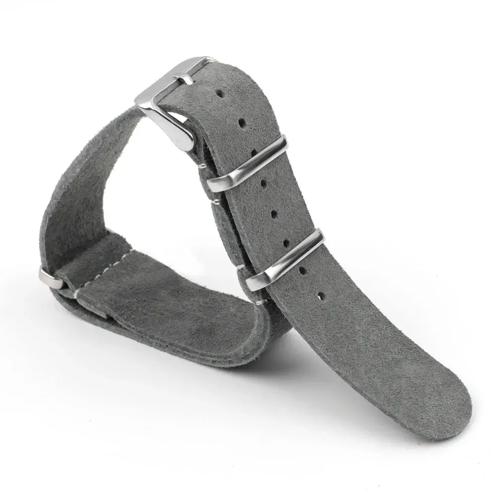 Ticwatch Suede Leather Strap - Stylish, Comfortable, Durable