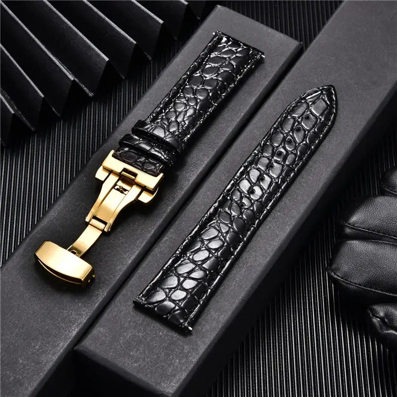 Huawei Leather Band - Crocodile Pattern - Premium Quality