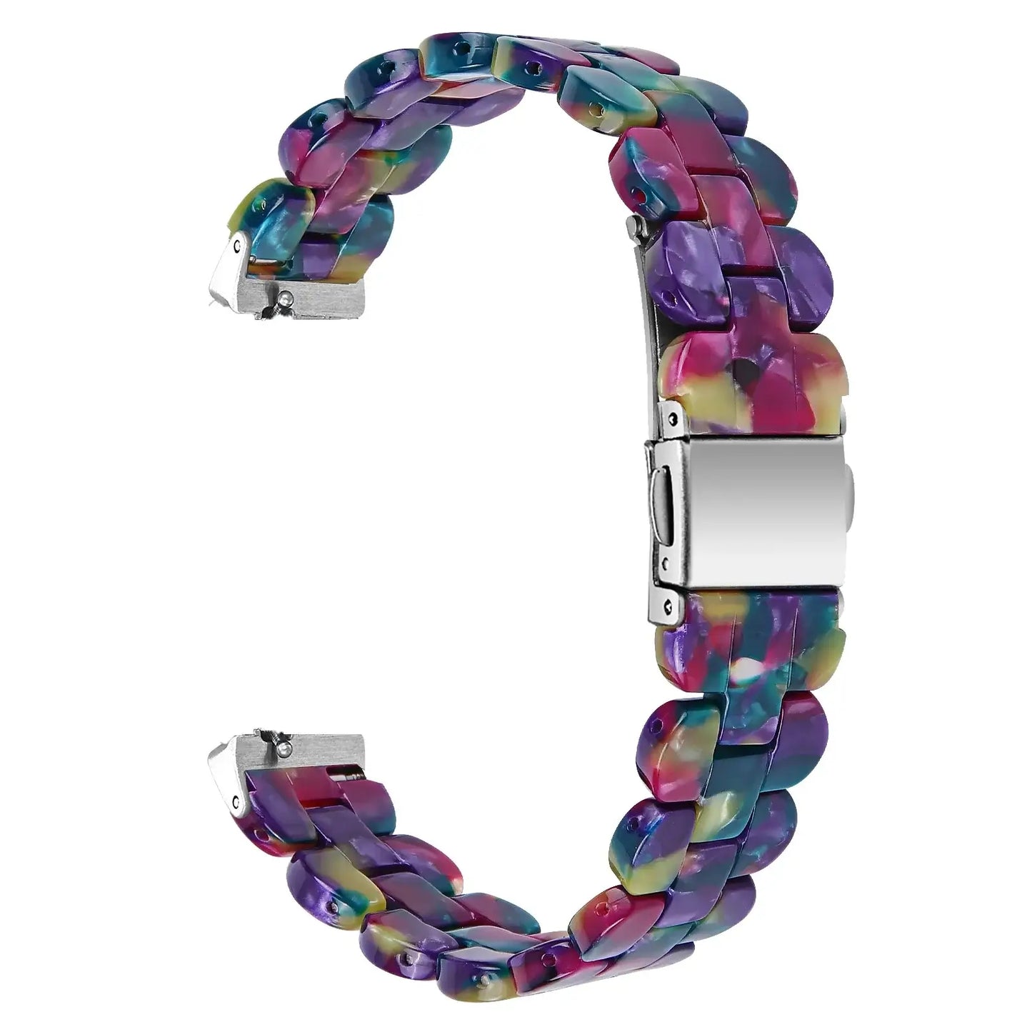 Bracelet en résine pour Fitbit Inspire 3, 2, 1, HR - Durable, léger