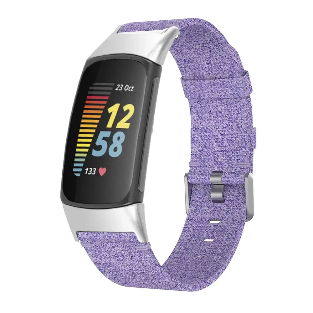 Fitbit Charge 5 6 Nylon-Armband - Robustes, bequemes Armband