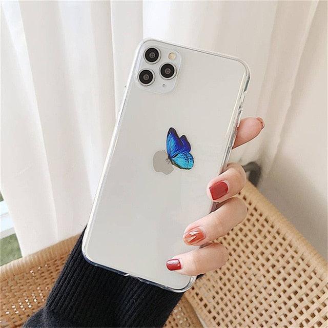 Cute Hearts Pattern Slim Thin Soft Shockproof Silicone Protective Case Case For Iphone 11 Case Cover Silicone Soft Cover For Iphone 5 5s Se 2020 6s 7 8 Plus Xs 11 Pro Max X Xr