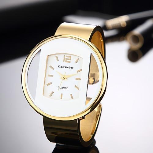 Women Watches New Luxury Brand Bracelet Watch Gold Silver Dial  Lady Dress Quartz Clock Hot For Women and Girls