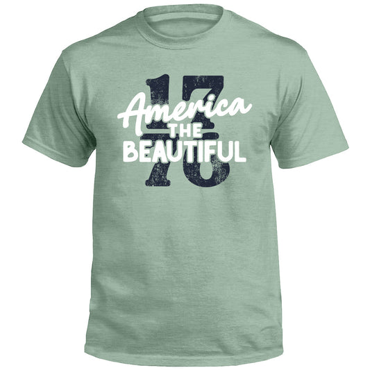 America the Beautiful (Front Print)