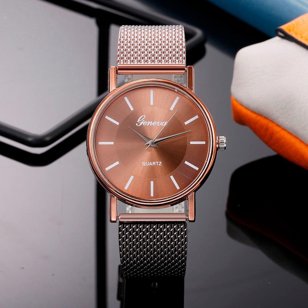 New Women's Casual Silicone Strap Quartz Watch Top Brand Girls Bracelet Clock Wrist Watch For Women and Girls