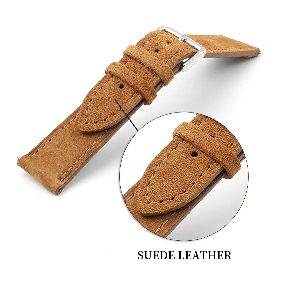 Suunto Soft Suede Lederarmband - Komfortabel und atmungsaktiv