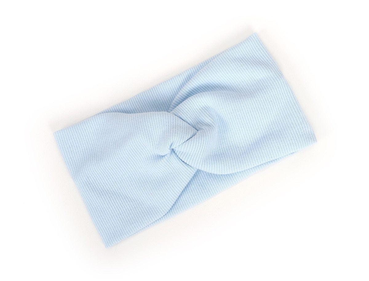 Modern New Trend Girls Winter Autumn Headband Twisted Knotted Soft Elastic Baby Girl Soft Elastic Turban Headband For Girls