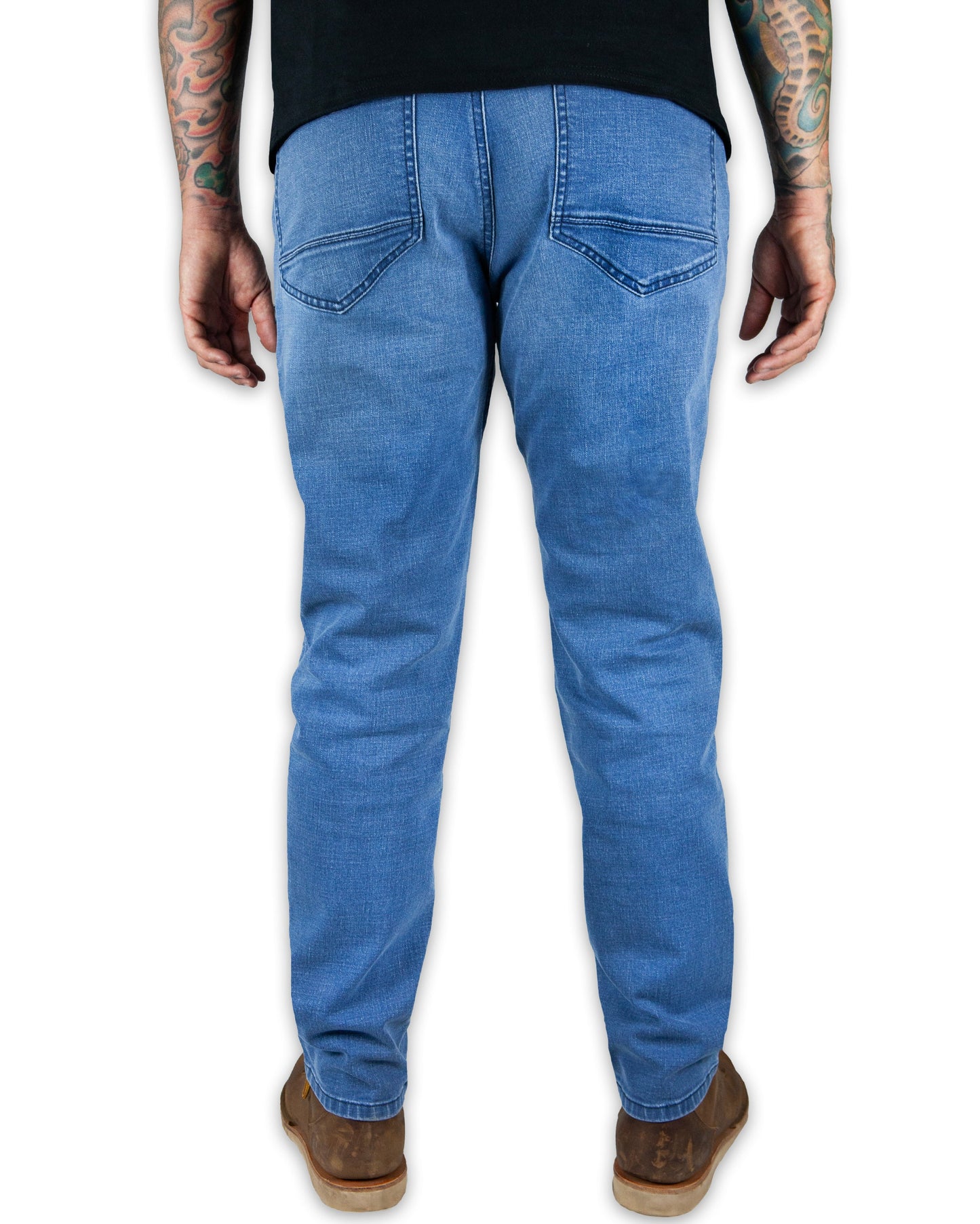 Jean fuselé Hideout Denim - Délavage vintage