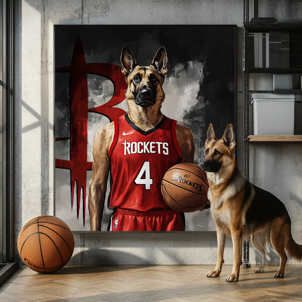 Basketball Legends : Portrait texturé édition animaux de compagnie