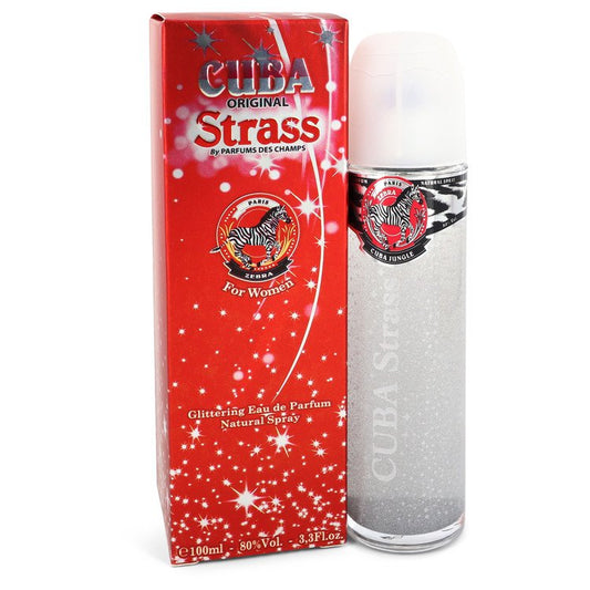 Cuba Strass Zebra by Fragluxe Eau De Parfum Spray 3.4 oz für Damen