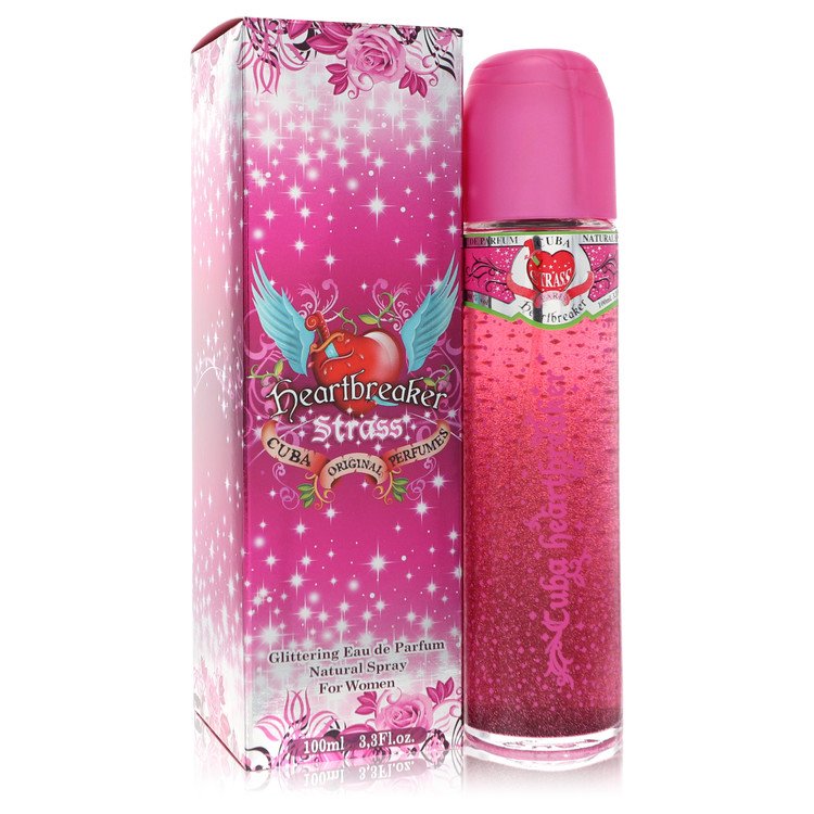 Cuba Strass Heartbreaker von Fragluxe Eau De Parfum Spray 100 ml für Damen