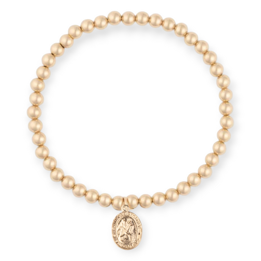 St. Christopher Juno Bracelet (4mm)